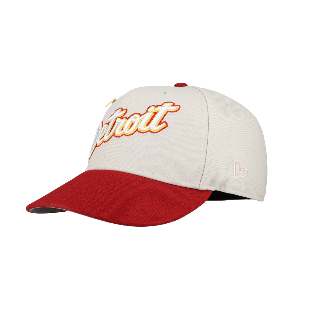 Detroit Tigers April 4th Collection Tiger Stadium Patch Fitted Hat