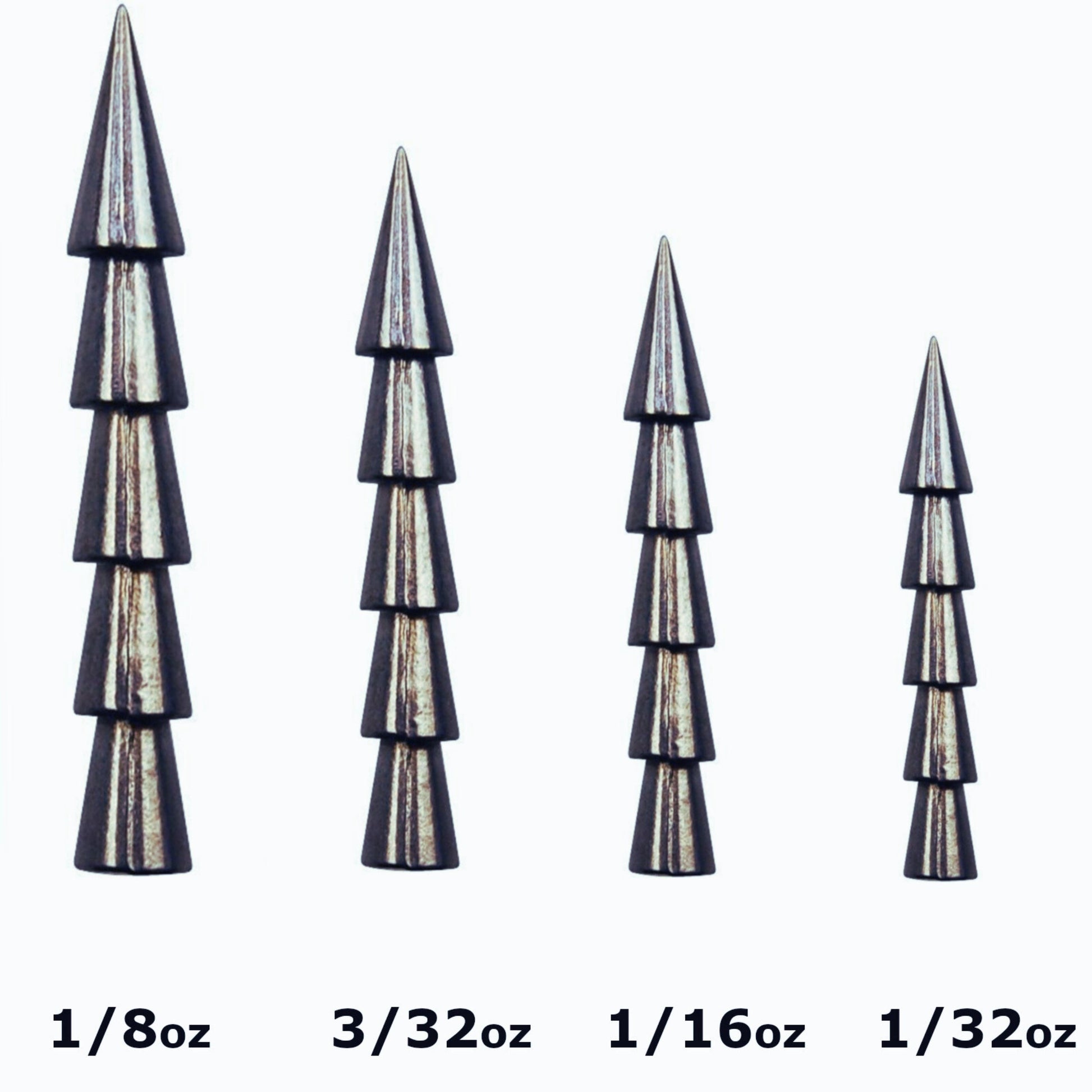 Reaction Tackle Tungsten Nail Weights/ Insert Sinkers