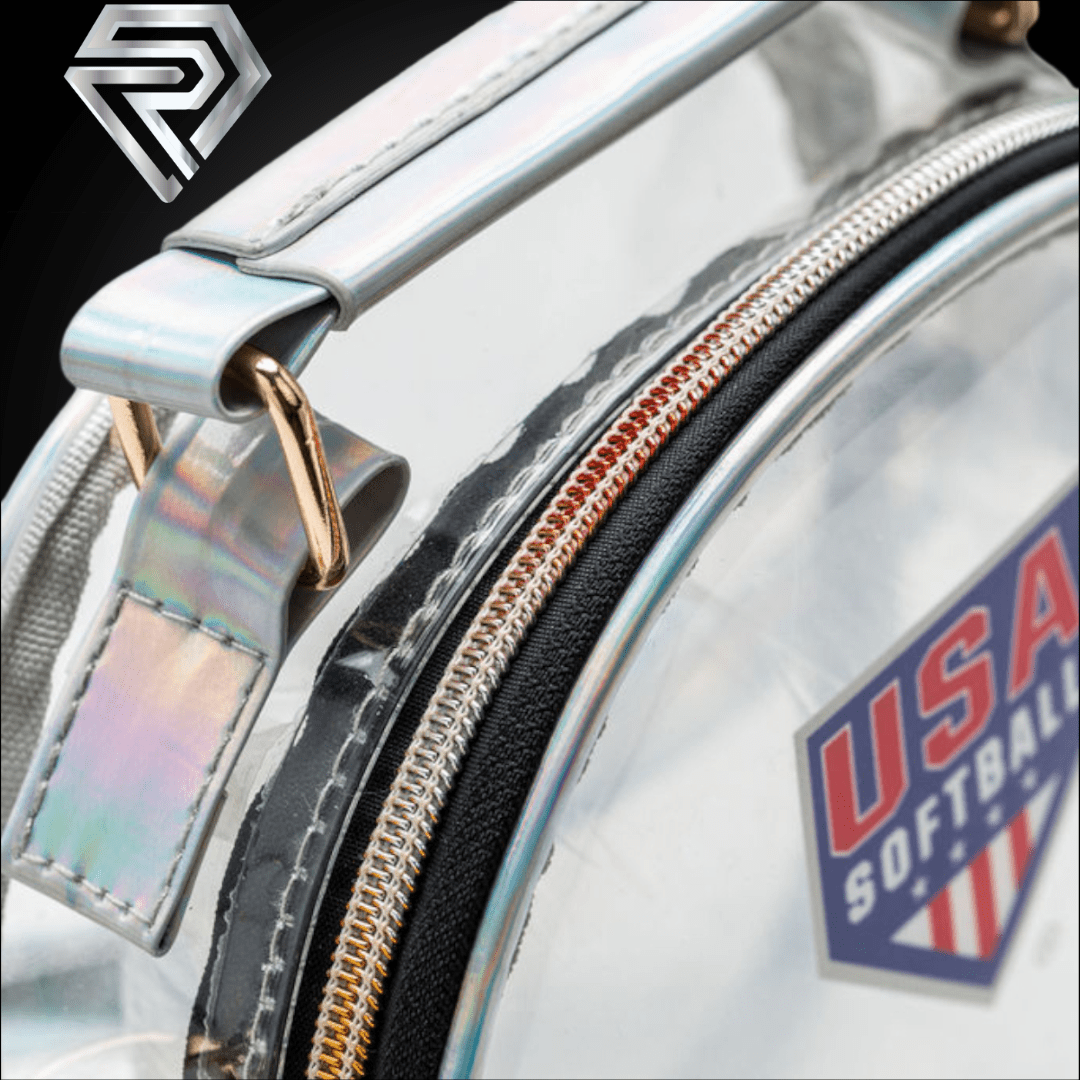 USA Softball Clear Stadium Bag Clear - Rosie's Nothing to Hide Cross-Body Bag