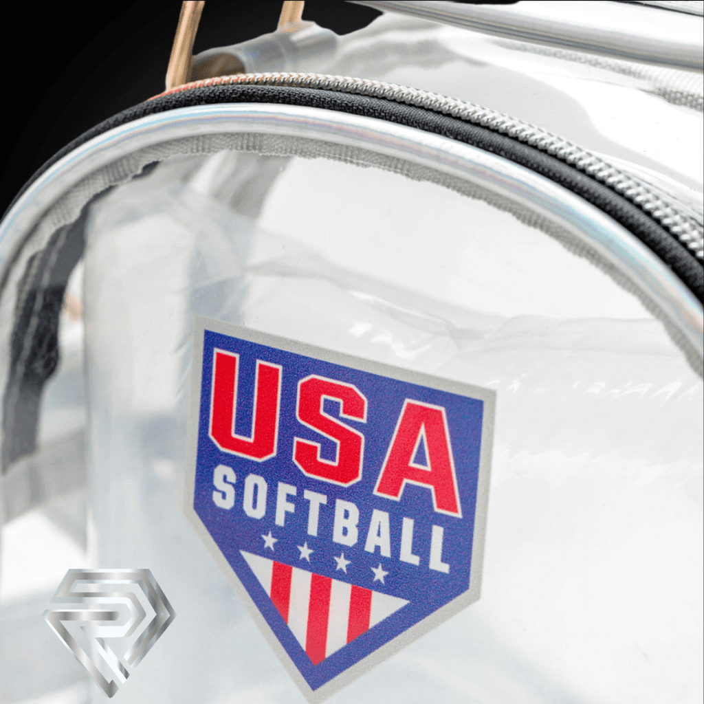 USA Softball Clear Stadium Bag Clear - Rosie's Nothing to Hide Cross-Body Bag
