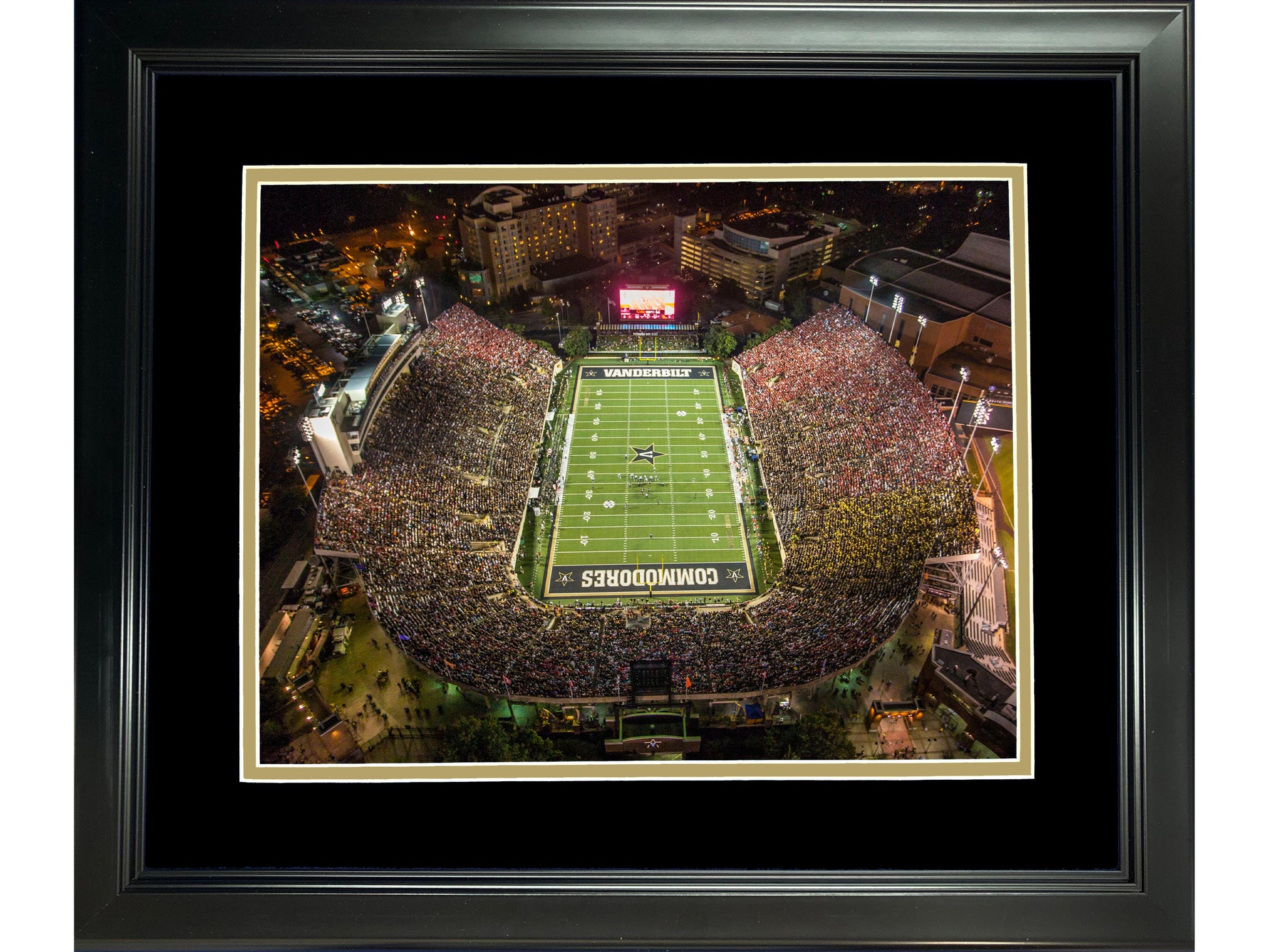 Framed FirstBank Stadium Vanderbilt Commodores 11"x14" NCAA Football Photo Professionally Matted