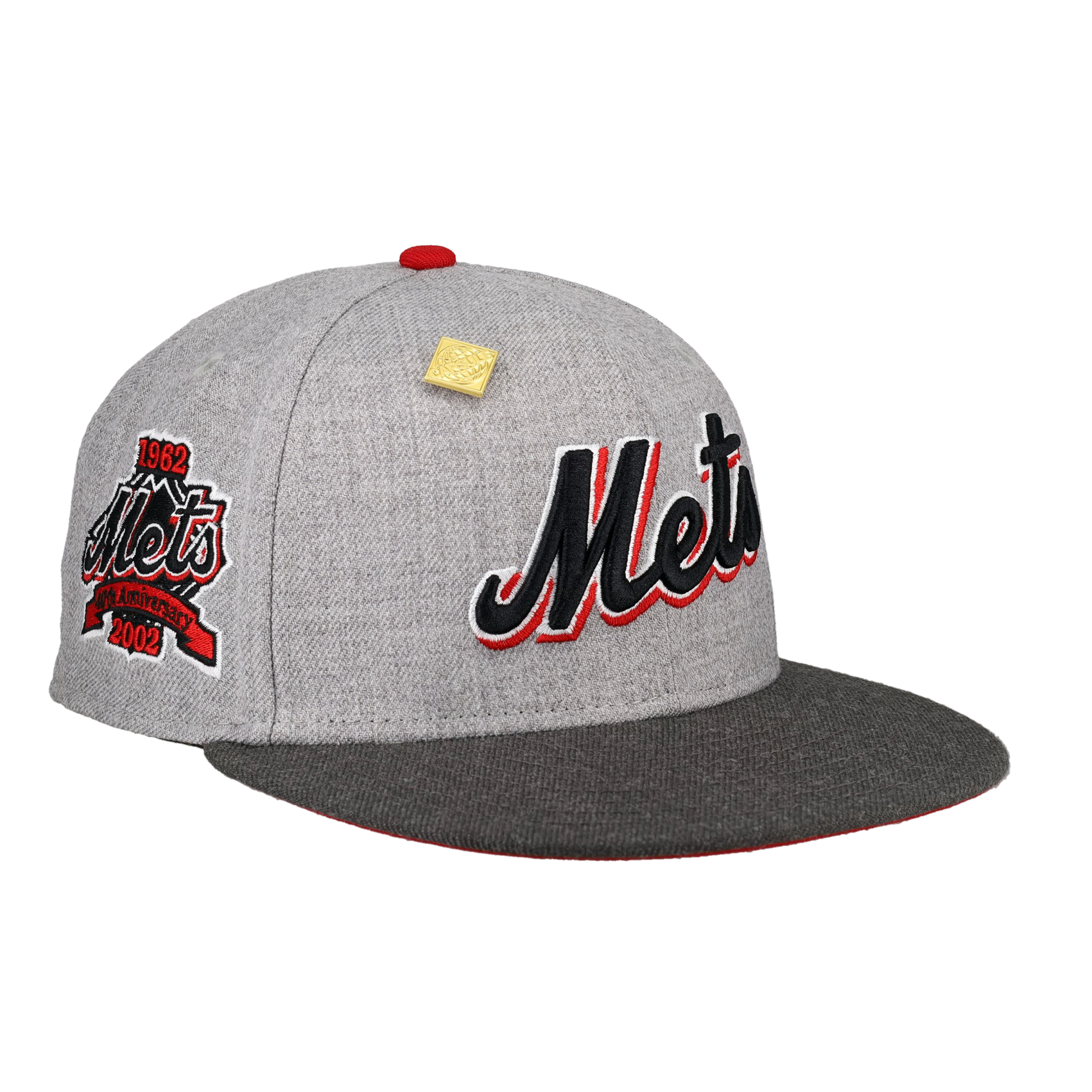 New York Mets 40th Anniversary Patch 59Fifty Fitted Hat