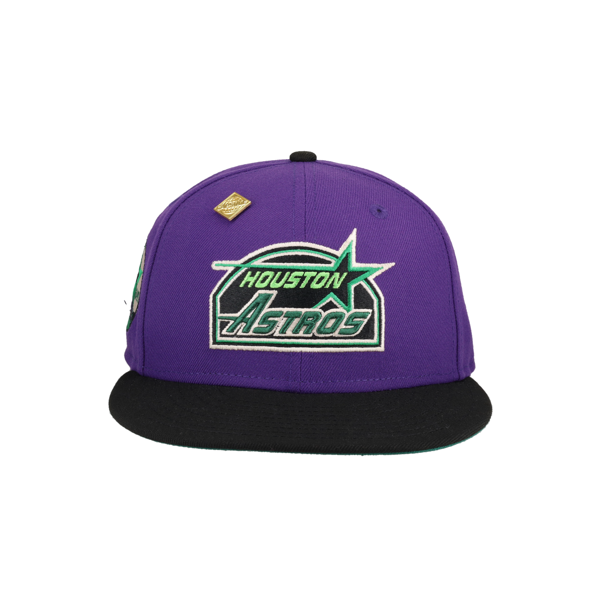 Houston Astros 35 Great Years Patch Purple 59Ffity Fitted Hat