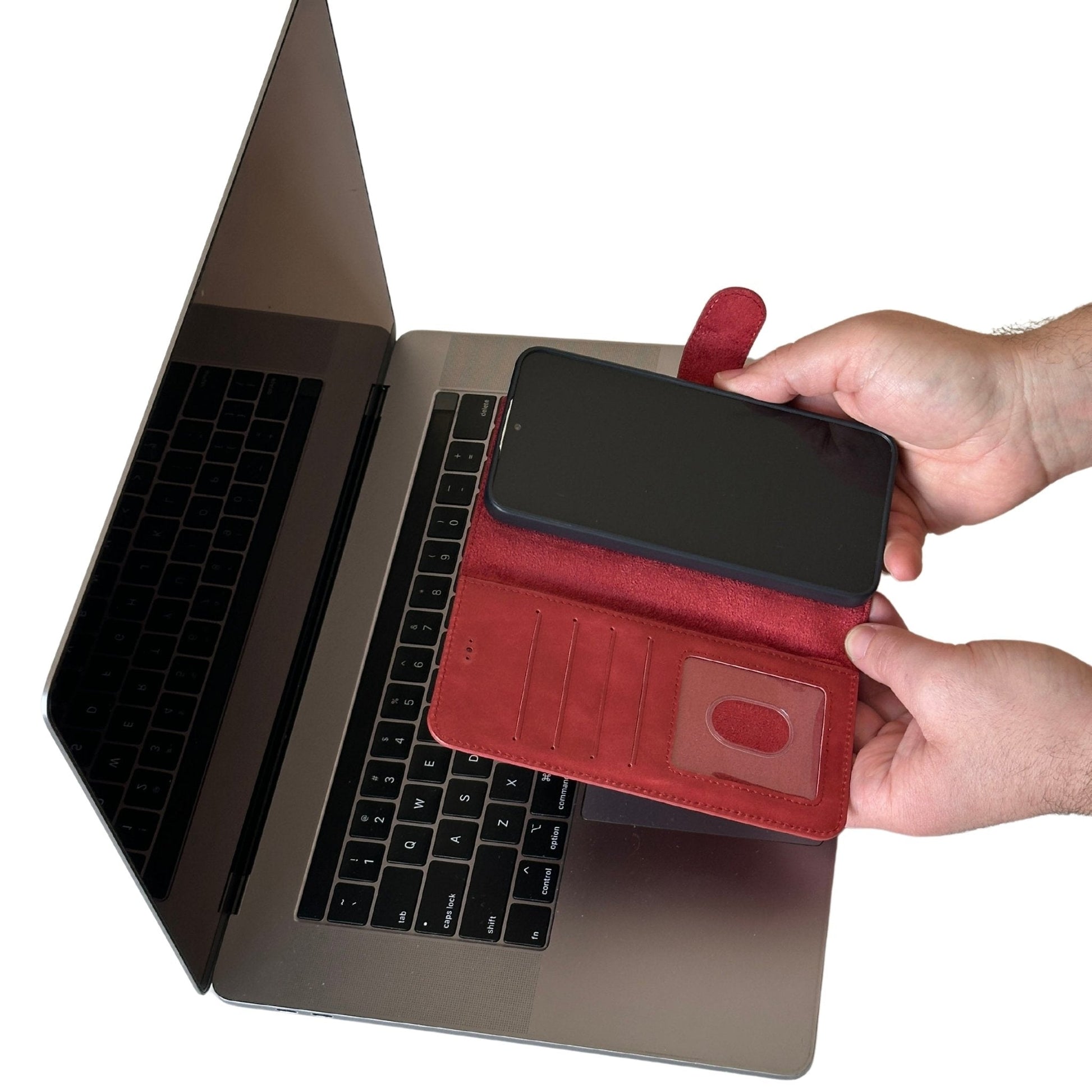 Vegas Premium Leather iPhone 15 Pro Max Wallet Case with MagSafe | Detachable RFID Blocking Luxury Wallet