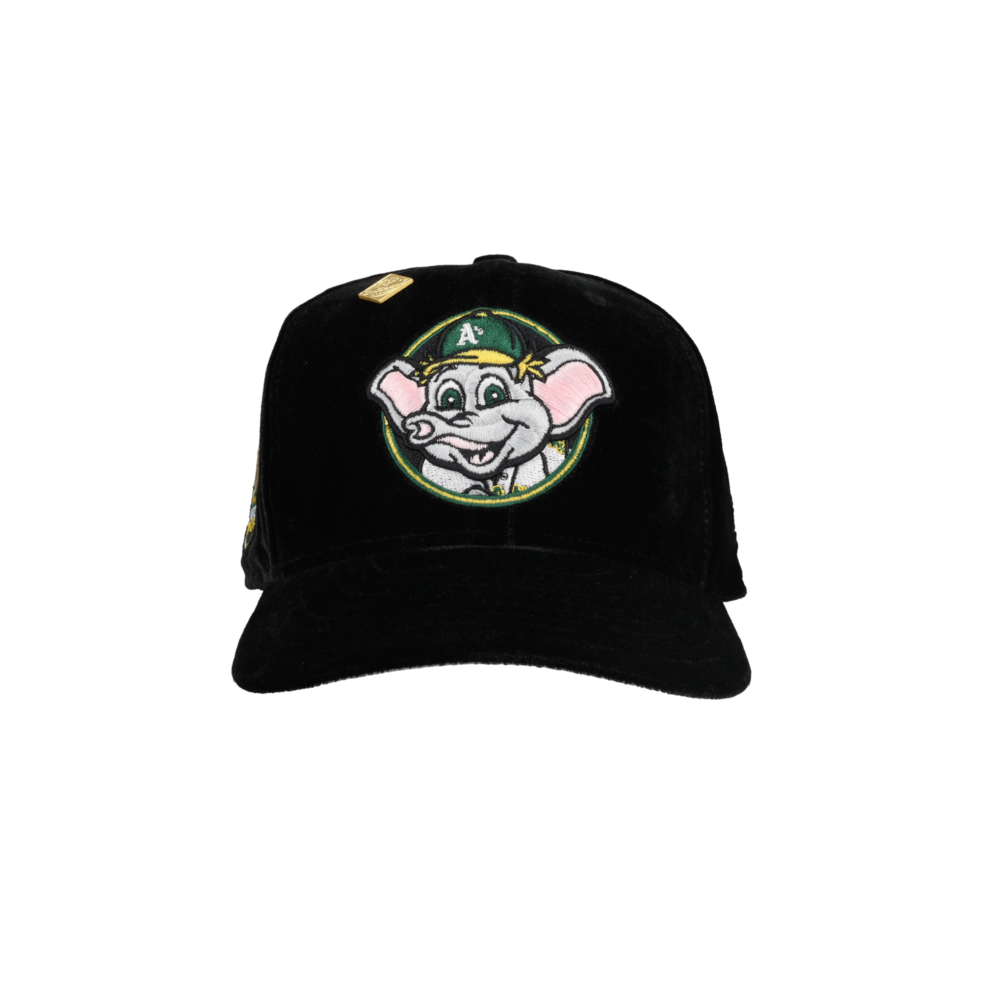 Oakland Athletics Velvet Stomper Mascot 50th Anniversary 59Fifty Fitted Hat