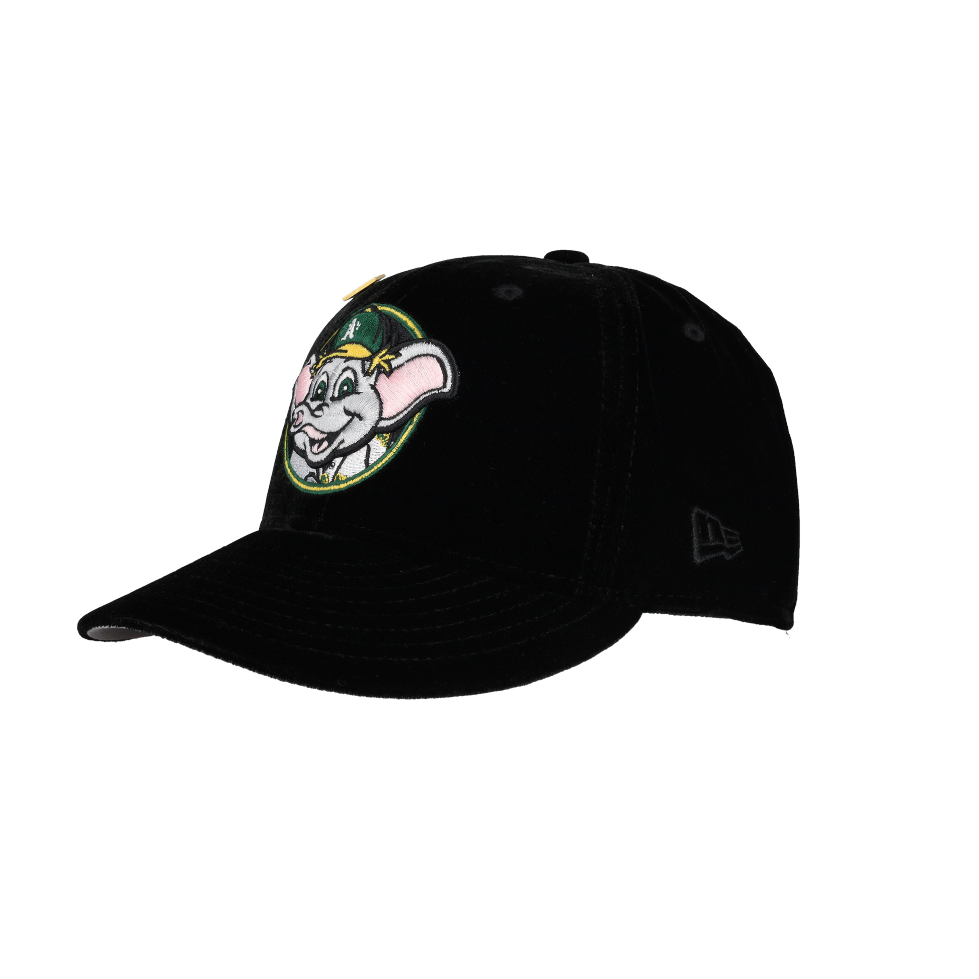 Oakland Athletics Velvet Stomper Mascot 50th Anniversary 59Fifty Fitted Hat