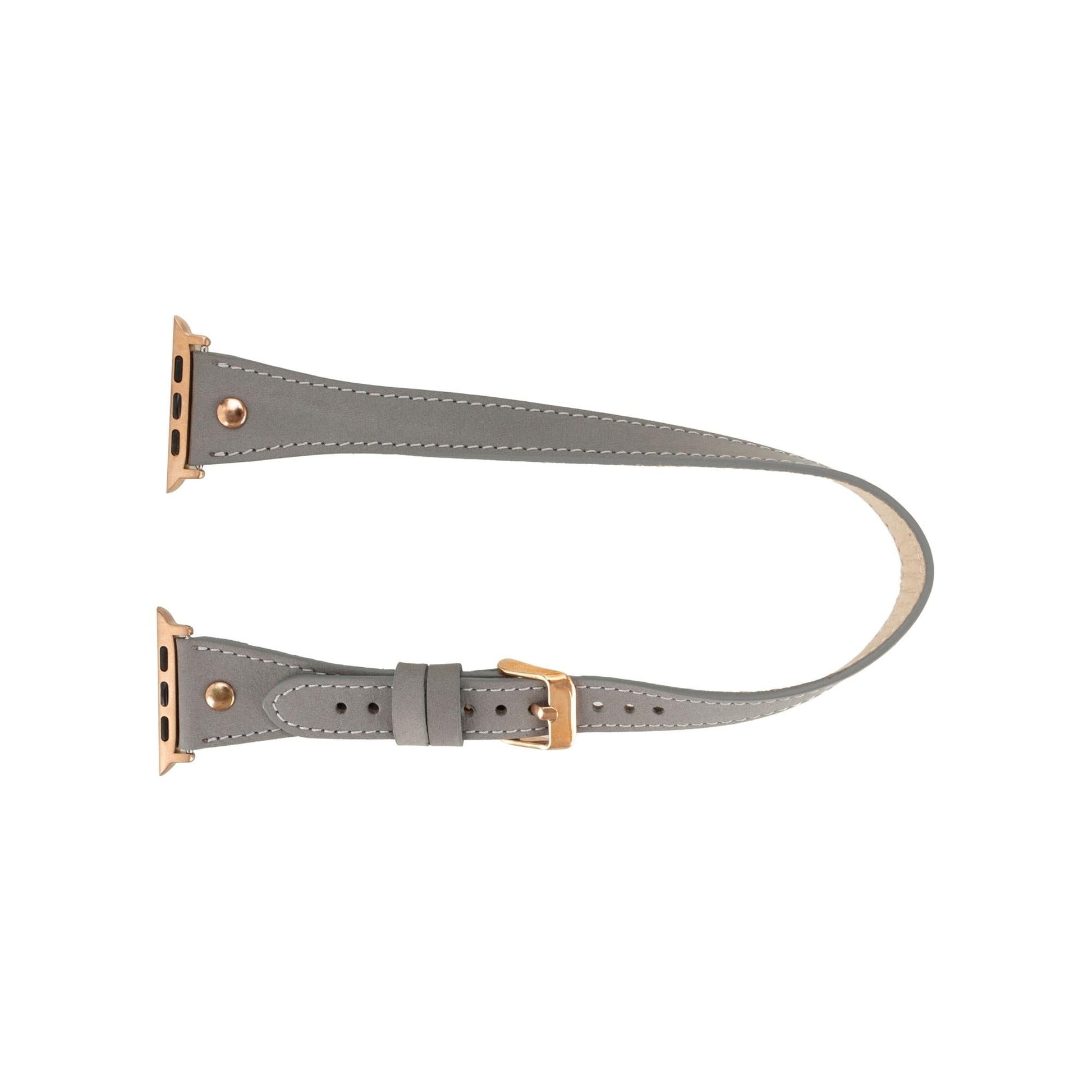 Vernon Double Tour Leather Bands for Apple Watch 9, Ultra 2 and SE