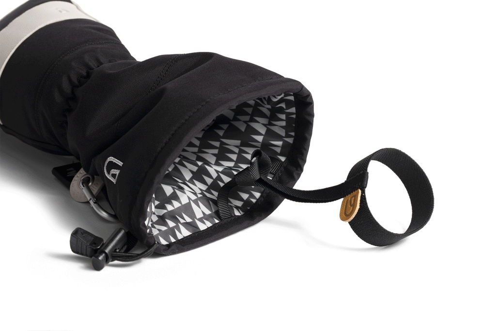 Chopper Mill® Kids Mountain Mittens with Personalized Velcro Name Patch