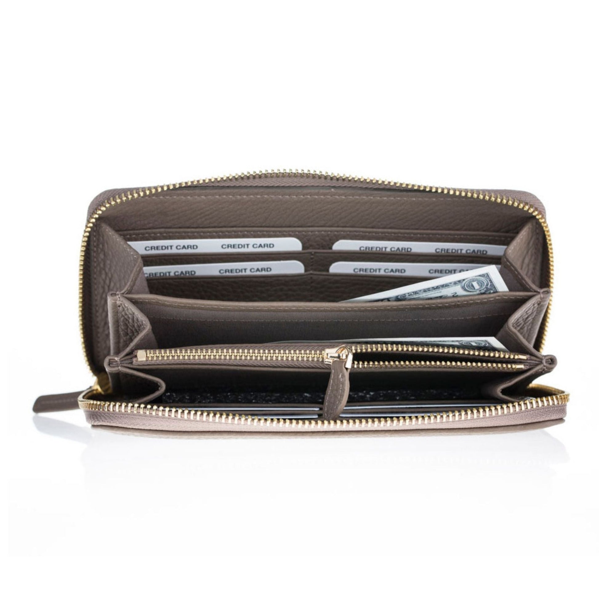 Westminster Handmade Full-Grain Leather Zippered Ladies Handbag