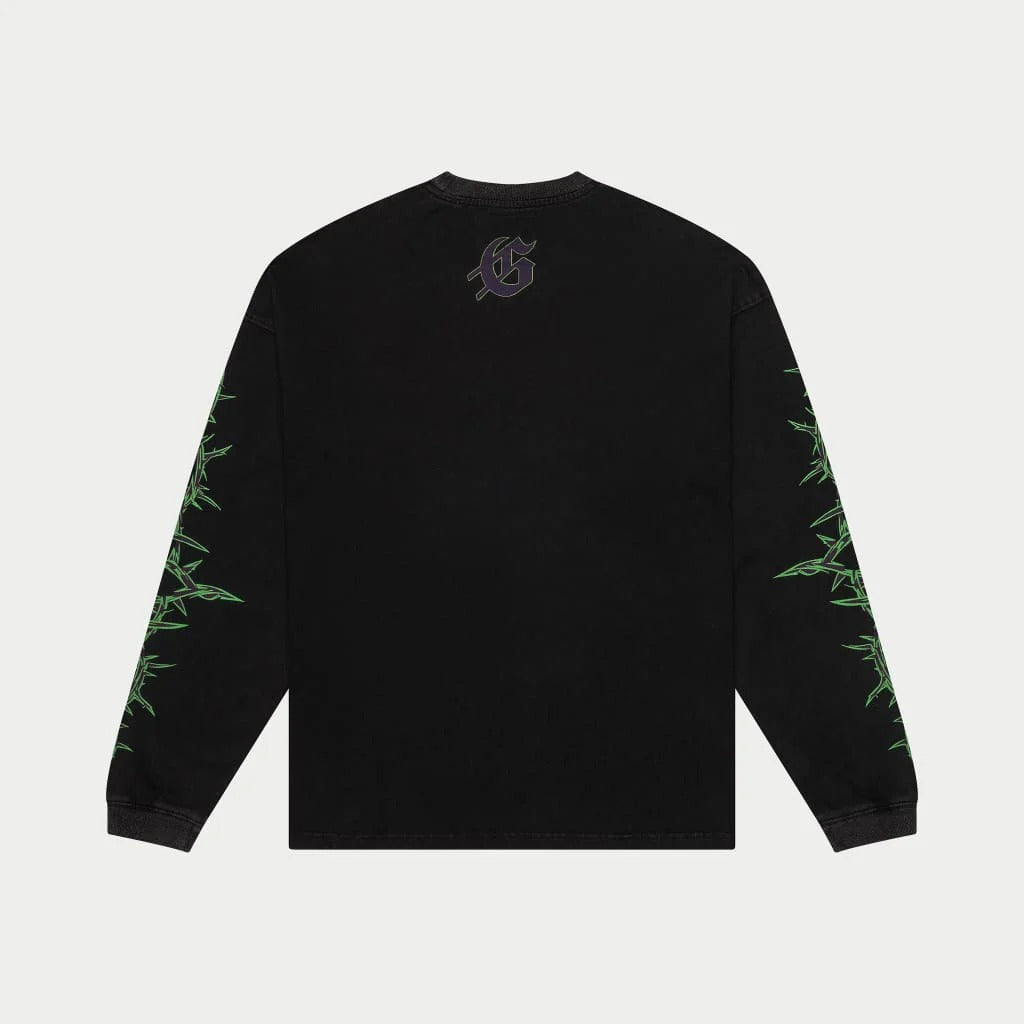 Godspeed Westworld long sleeve T-shirt (Black Wash)