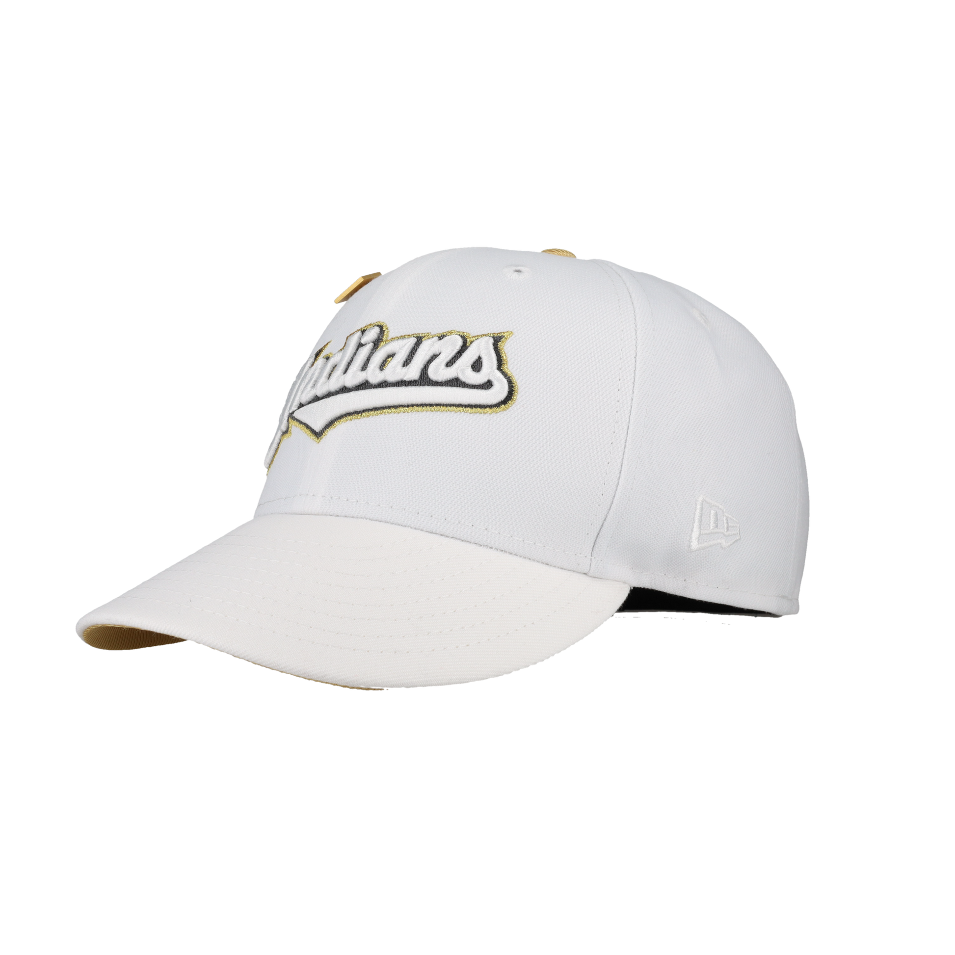 Cleveland Indians Pure Royalty Collection Inaugural Season Patch Fitted Hat
