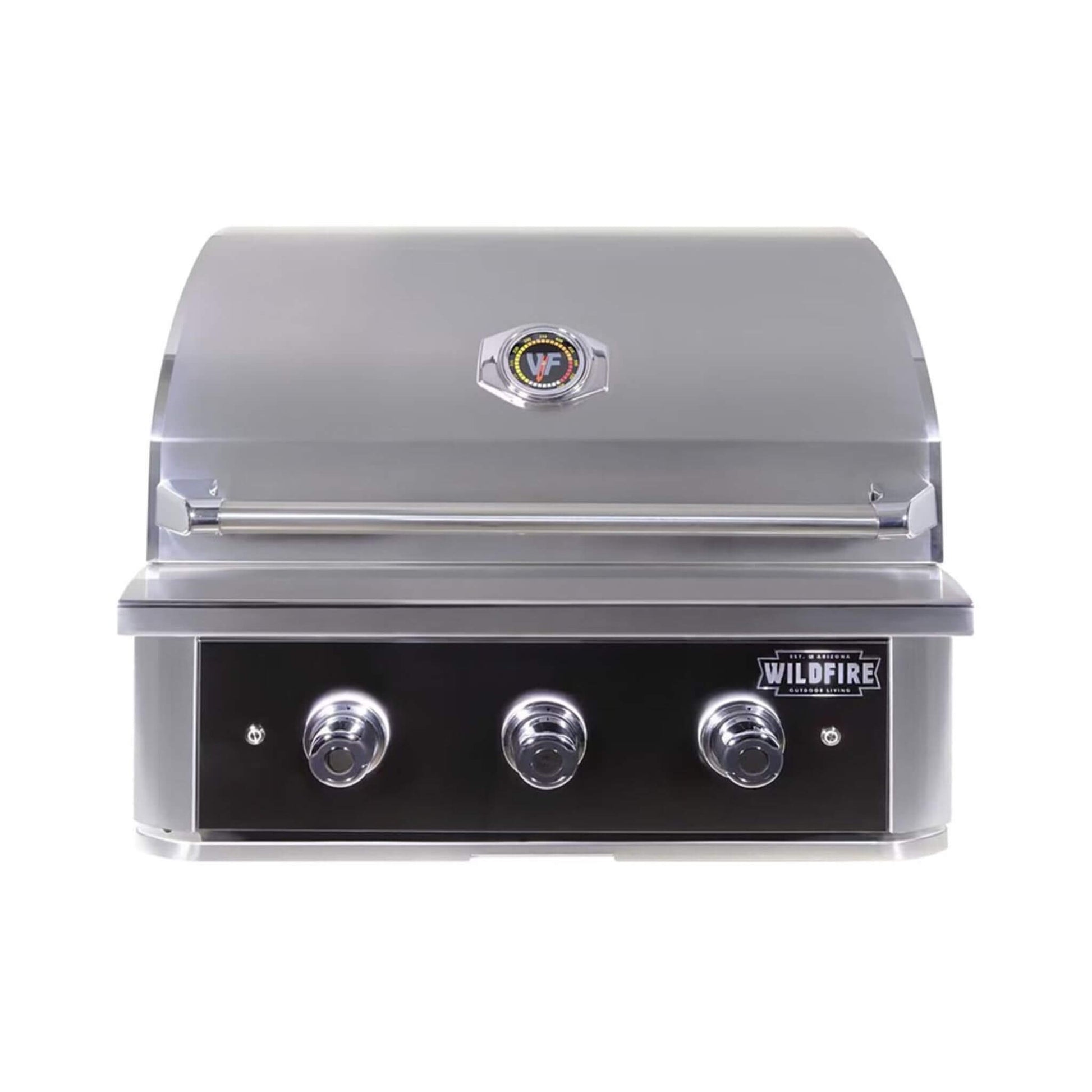 Wildfire Outdoor Living Ranch Pro 304 Stainless Steel Propane Gas Grill, 30" (WF-PRO30G-RH-LP) (SAK18437)