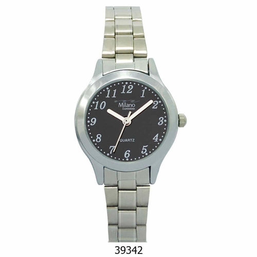 Women's Classic Slim Stainless Steel Watch With White Dial