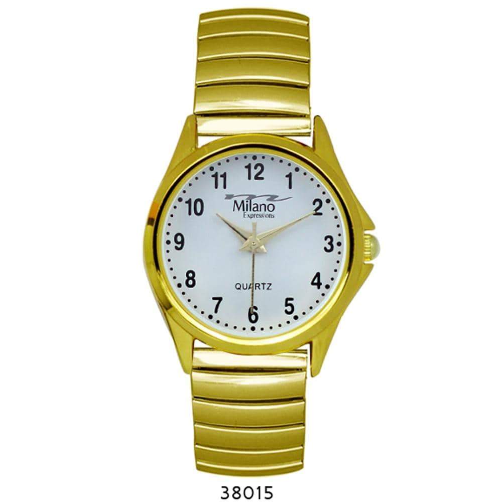 Women's Easy Read White Dial Stretch Steel Slim Watch