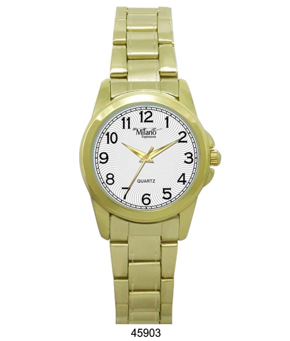 Women's Silver Stainless Bracelet Watch White Dial Quartz