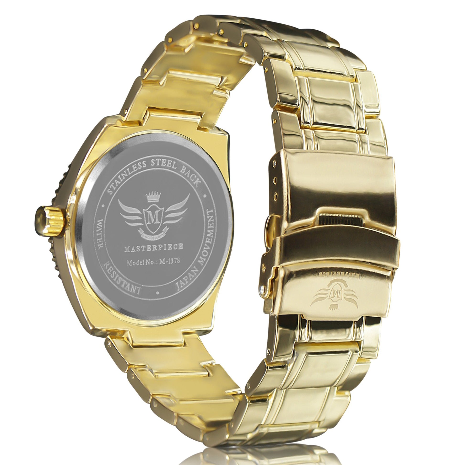 Women's Gold Tone Roman Dial Quartz Dress Bracelet Watch