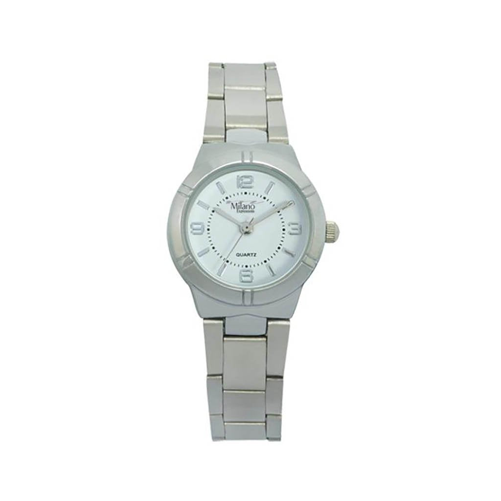 Women's Silver Stainless Steel Bracelet Slim Classic Watch