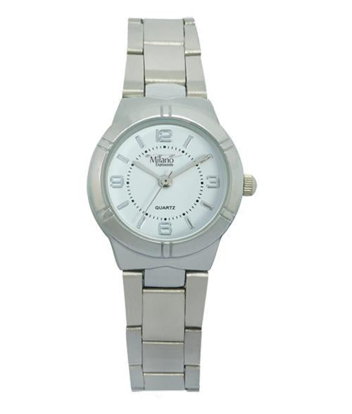 Women's Silver Stainless Steel Bracelet Slim Classic Watch