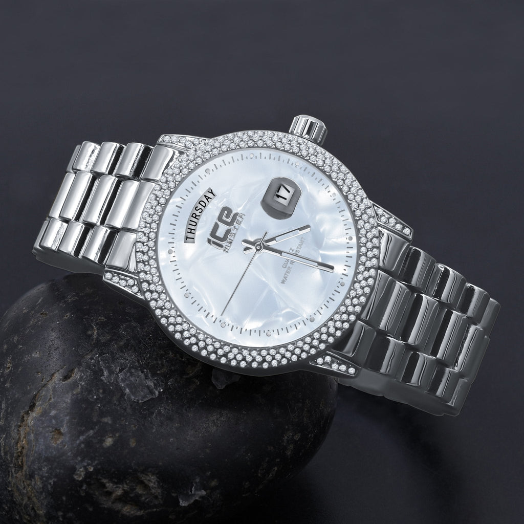 Women's Stainless Steel Bracelet Slim Dress Casual Watch