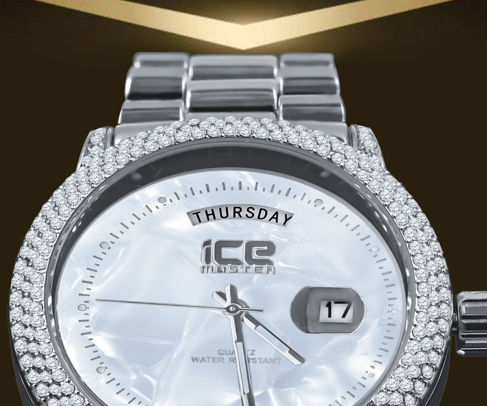 Women's Stainless Steel Bracelet Slim Dress Casual Watch