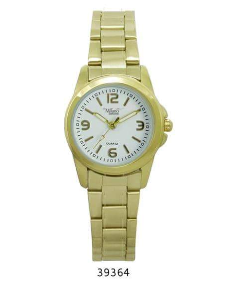Women's Stainless Steel Slim Quartz Watch With Bracelet