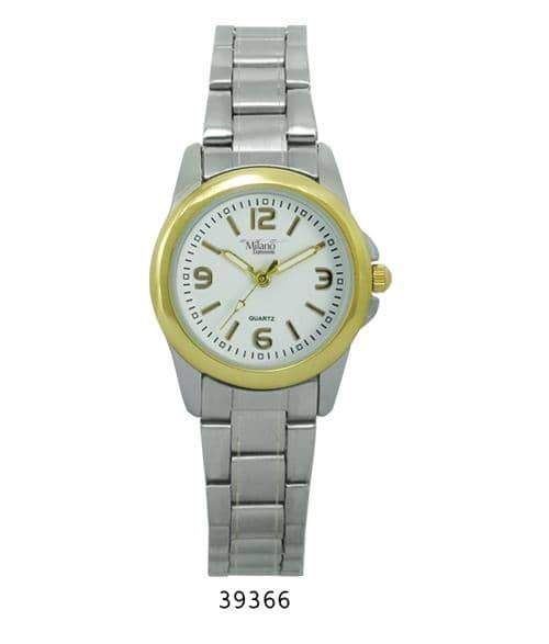 Women's Stainless Steel Slim Quartz Watch With Bracelet