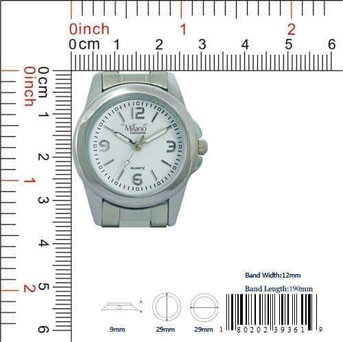 Women's Stainless Steel Slim Quartz Watch With Bracelet