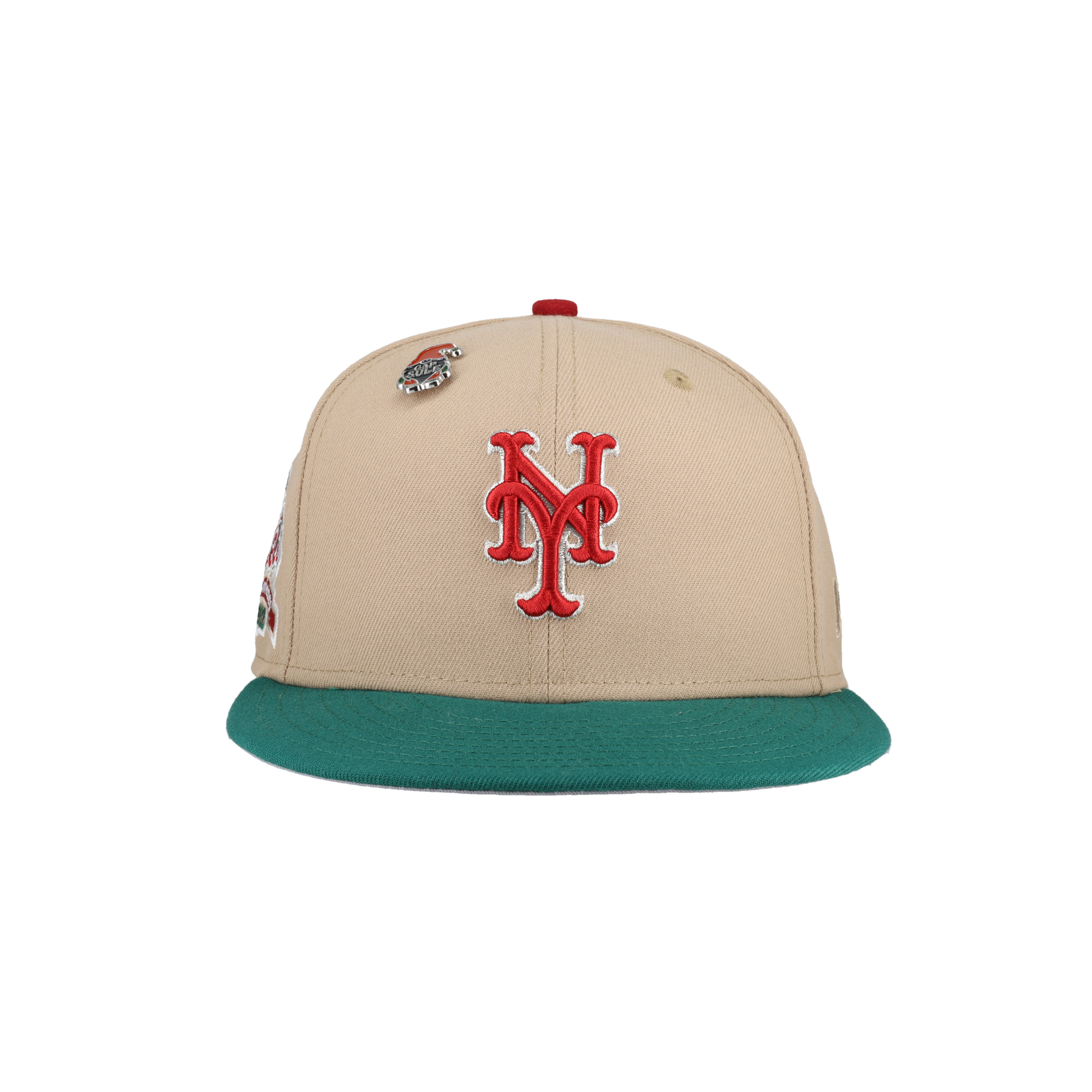 New York Mets 2023 Christmas Collection 40th Anniversary Patch Fitted Hat
