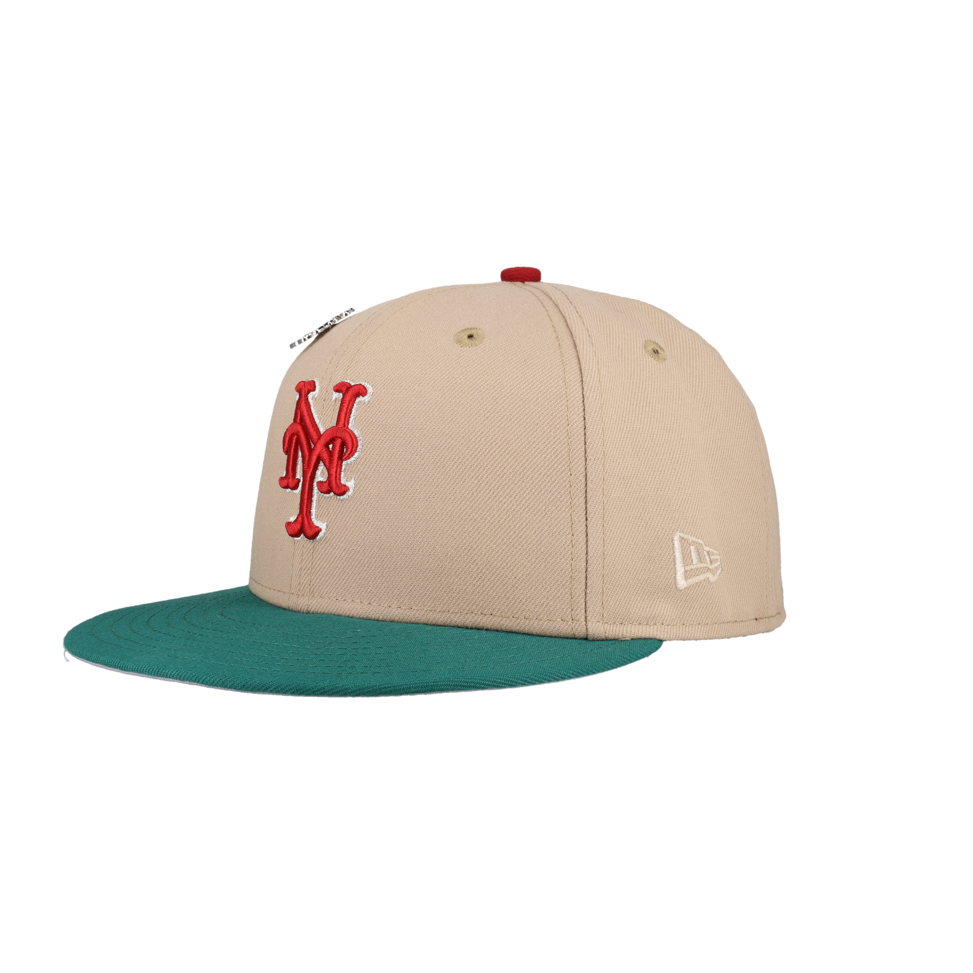 New York Mets 2023 Christmas Collection 40th Anniversary Patch Fitted Hat