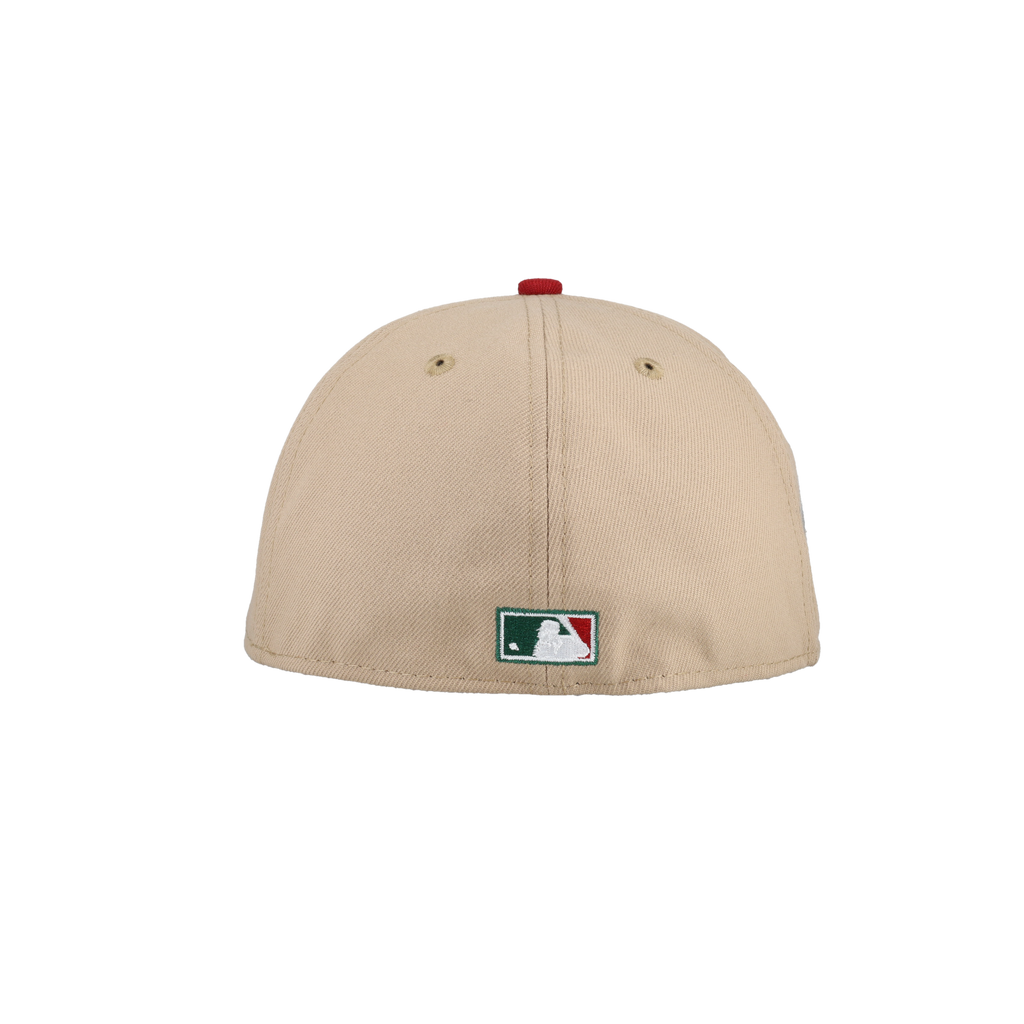 New York Yankees 2023 Christmas Collection 1962 World Series Patch Fitted Hat