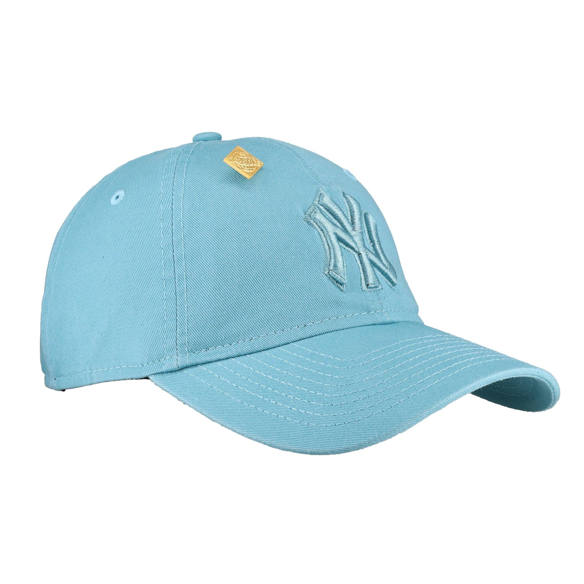 New York Yankees New Era 9Twenty Women's Dad Hat (Turquoise)