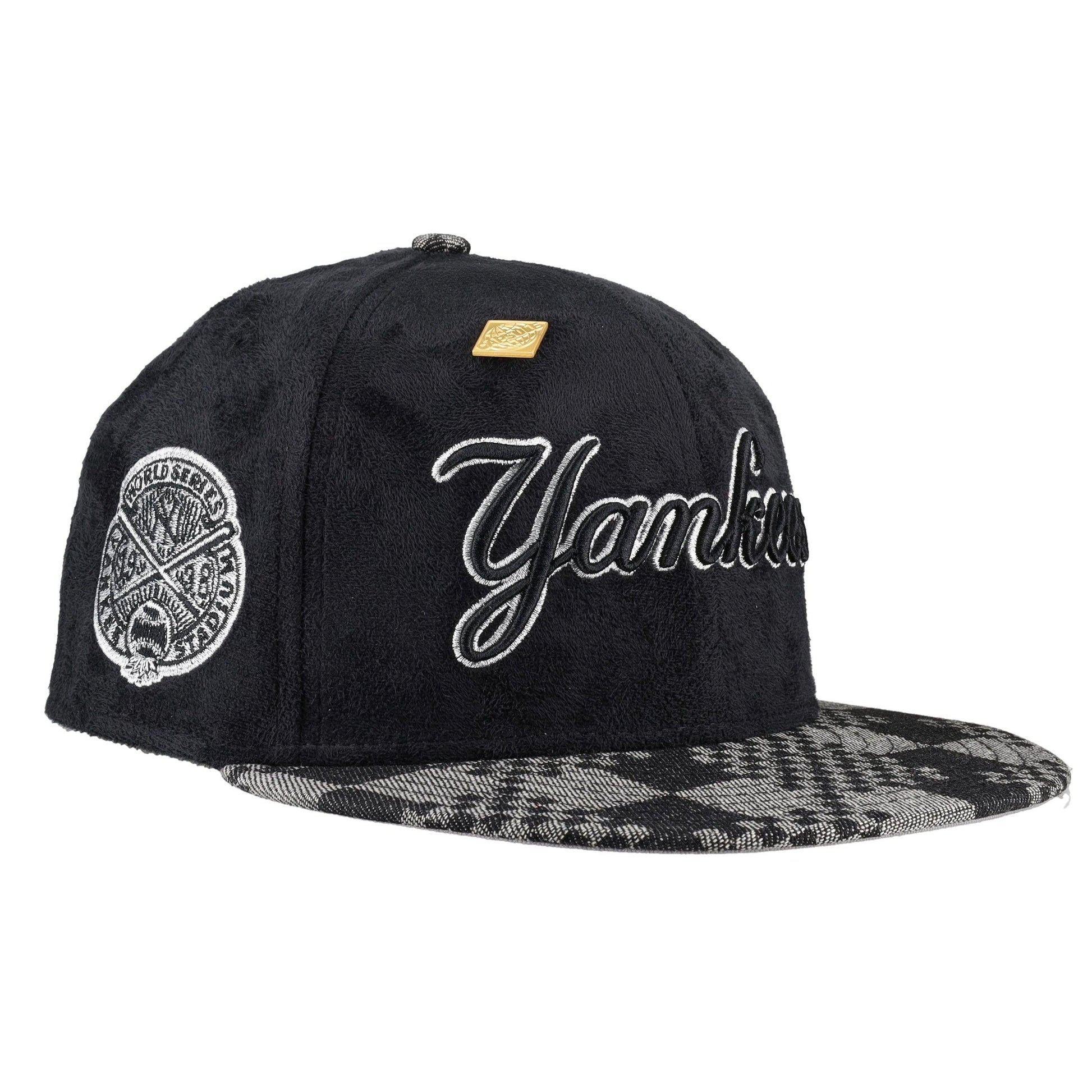 New York Yankees Suede 1938 World Series Patch 59Ffity Fitted Hat