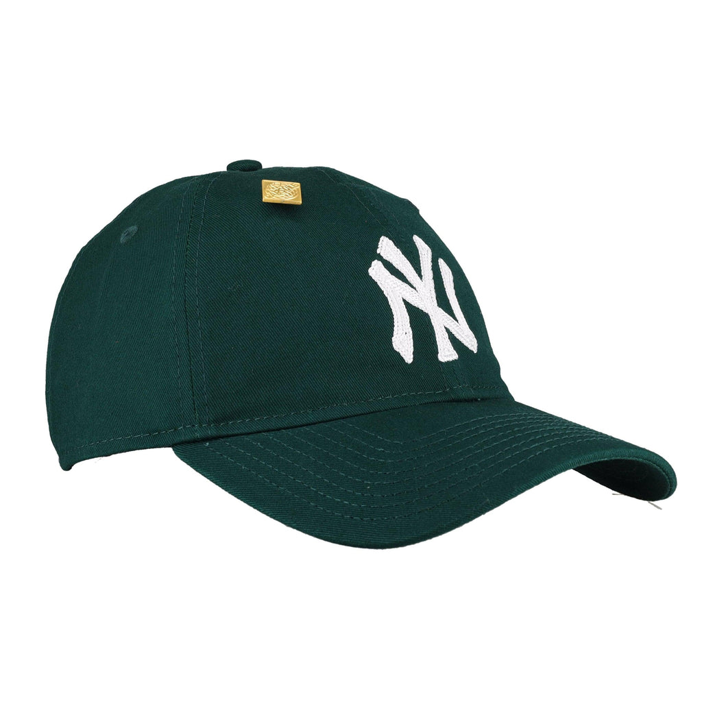 New York Yankees New Era 9Twenty Dad Hat (Chain Stitch Dark Green)