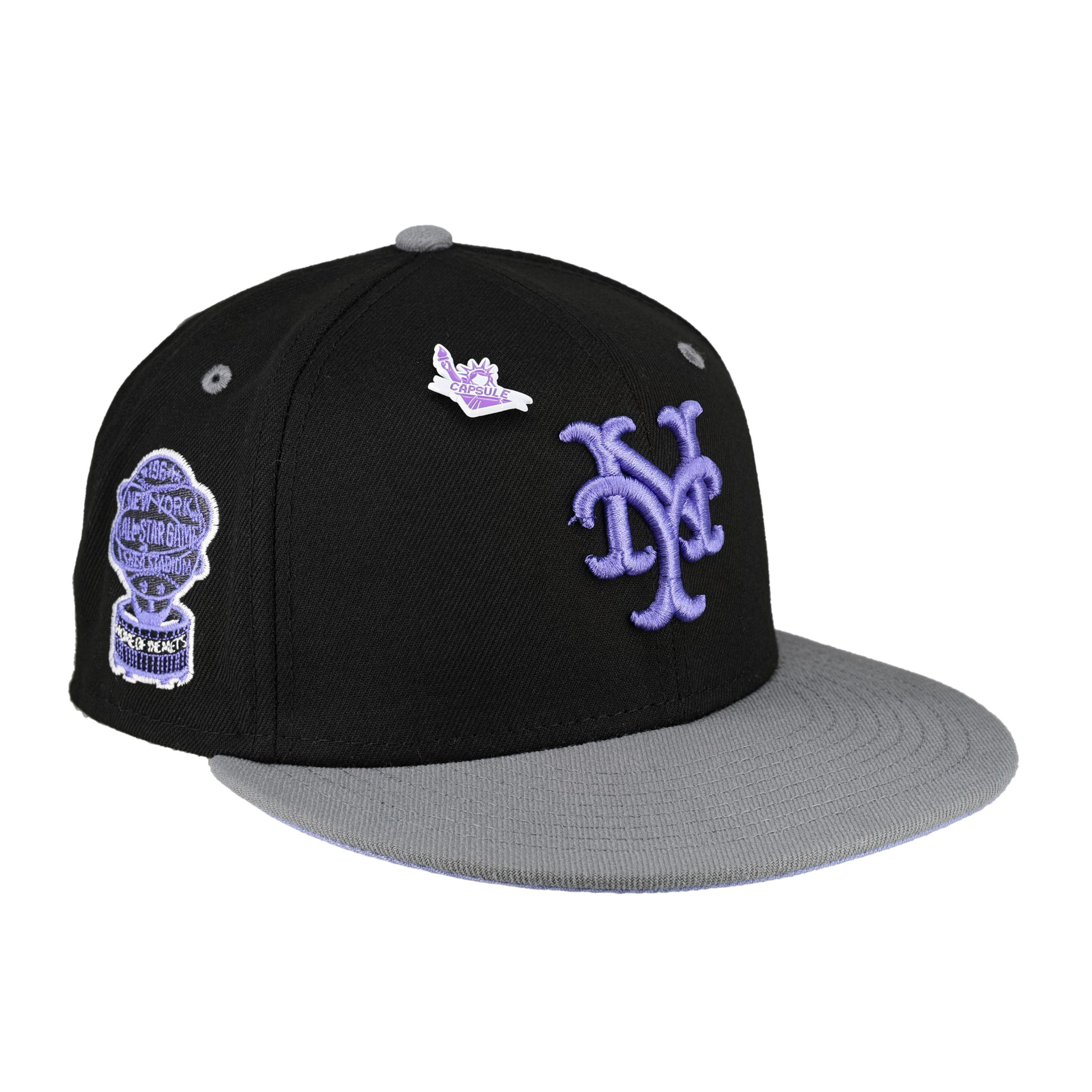 New York Mets Liberty Collection 1964 All Star Game Patch 59Fifty Fitted Hat
