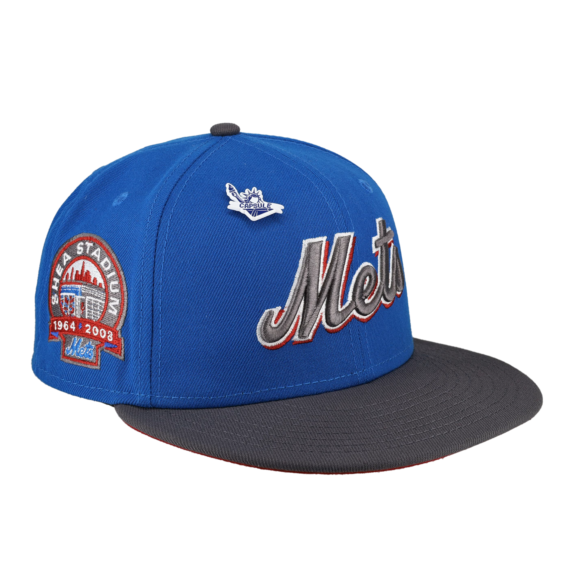 New York Mets Liberty Collection Shea Stadium Patch 59Fifty Fitted Hat