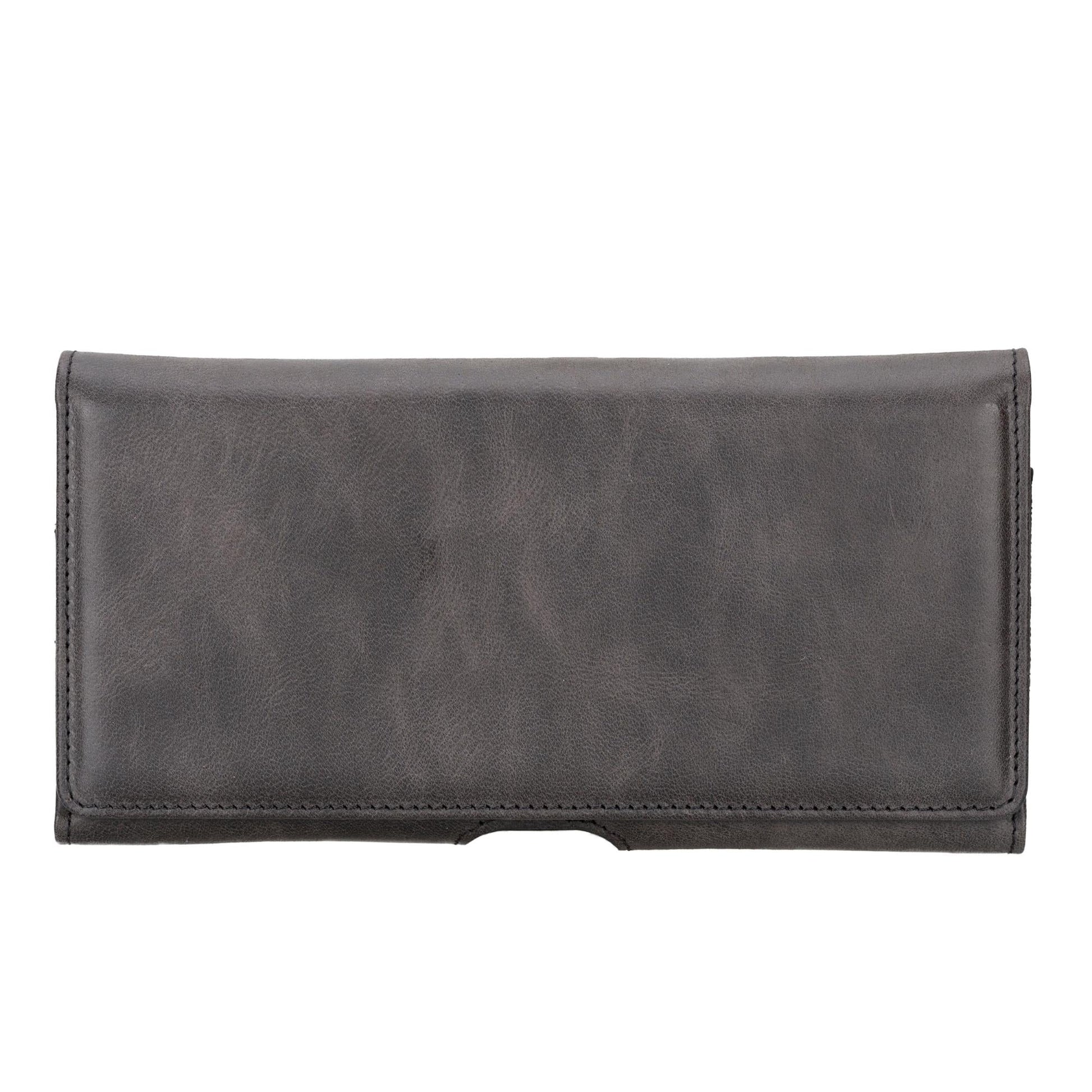 Yonkers Security Belt-Mounted Leather Phone Holster