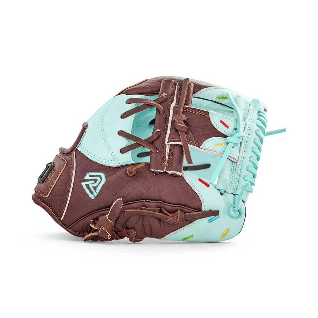Youth Ball Glove - Ice Cream glove (Mint with Sprinkles)