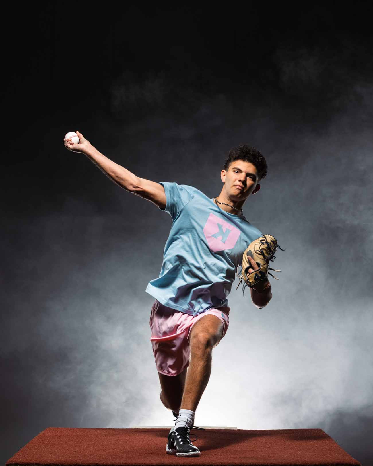 Cotton Candy Blue Tee