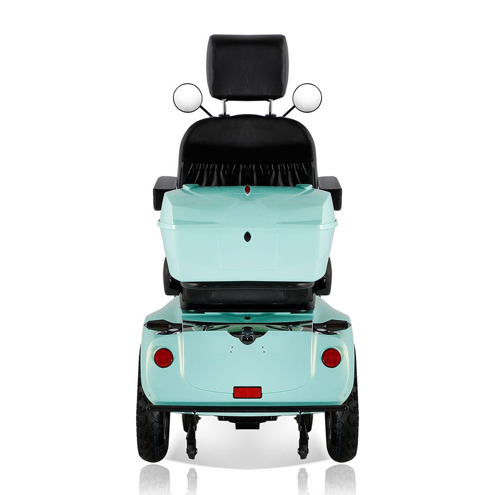 Zvg Heavy-Duty 800W 60V/20AH 4-Wheel Elderly Handicap Adult Mobility Power Travel Scooter, 500LBS (SAK95736)