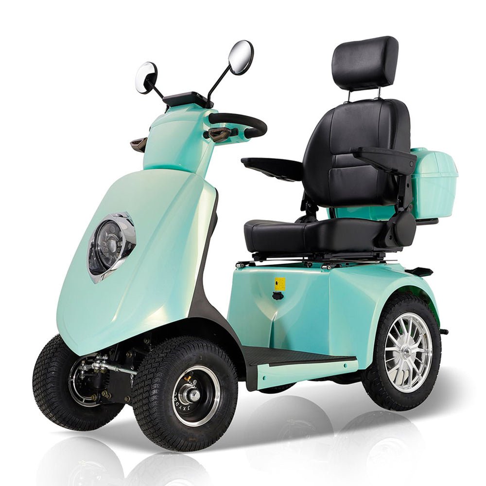 Zvg Heavy-Duty 800W 60V/20AH 4-Wheel Elderly Handicap Adult Mobility Power Travel Scooter, 500LBS (SAK95736)
